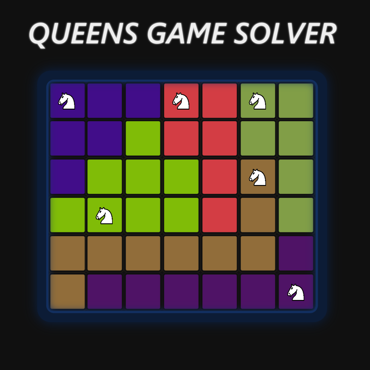 Linkedin's Queens Solver